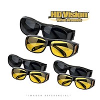 PACK 3 LENTES SUPER VISIÓN HD ANTIDESLUMBRO DIA NOCHE UNISEX